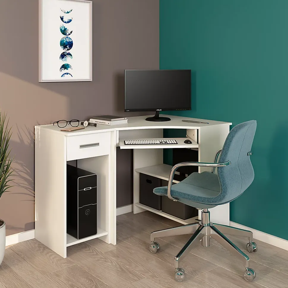 Vicco Armoire PC Blanc 35.1x45cm