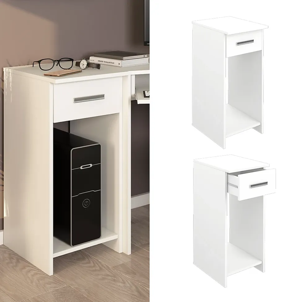 Vicco Armoire PC Blanc 35.1x45cm