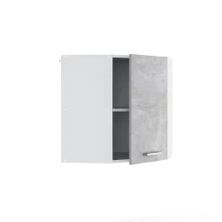 Vicco Armoire suspendue Béton 57cm armoire dangle suspendue avec porte