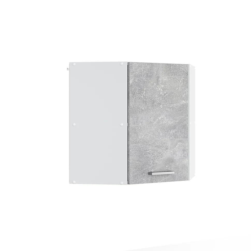 Vicco Armoire suspendue Béton 57cm armoire dangle suspendue avec porte