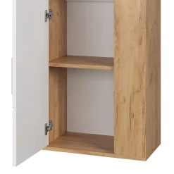 Vicco Armoire suspendue Chêne doré/blanc 50.1x78.4cm avec 2 compartiments