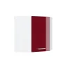 Vicco Armoire suspendue Rouge bordeaux Haute brillance 57cm armoire dangle suspendue avec porte