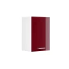 Vicco Armoire suspendue universelle Rouge bordeaux Haute brillance 40cm avec étagères ouvertes