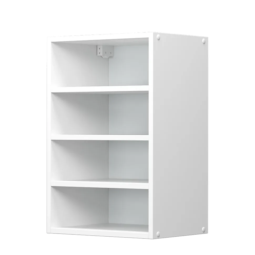 Vicco Armoire suspendue universelle Blanc 40cm avec étagères ouvertes