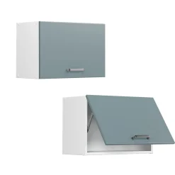 Vicco Armoire suspendue universelle Bleu-gris 60cm avec porte dascenseur