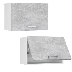 Vicco Armoire suspendue universelle Béton 60cm avec porte dascenseur