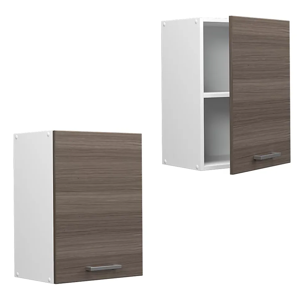 Vicco Armoire suspendue universelle Gris 45cm avec porte