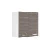 Vicco Armoire suspendue universelle Gris 60cm avec portes