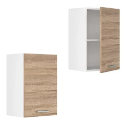 Vicco Armoire suspendue universelle Sonoma 40cm avec étagères ouvertes