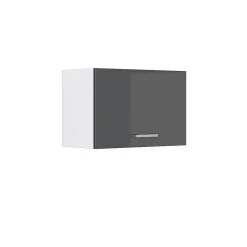 Vicco Armoire suspendue universelle Anthracite Haute brillance 60cm avec porte dascenseur