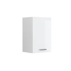 Vicco Armoire suspendue universelle Blanc Haute brillance 40cm avec étagères ouvertes