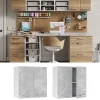 Vicco Armoire suspendue universelle Béton 60cm avec portes