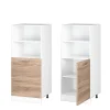 Vicco Armoire universelle Sonoma 60cm avec étagères ouvertes, et porte
