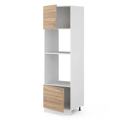 Vicco Armoire universelle Sonoma 60cm avec étagères ouvertes, et portes