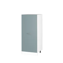Vicco Armoire universelle Bleu-gris 60cm avec étagères ouvertes, et porte