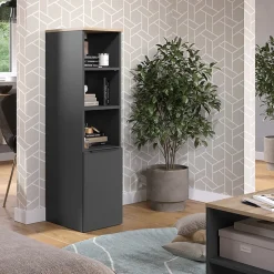 Vicco Armoire universelle Anthracite/Sonoma 30.2x120cm avec une porte