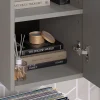 Vicco Armoire universelle Grège 30.2x120cm avec une porte