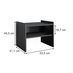 Vicco Banc dangle Anthracite 53.5x41.1cm