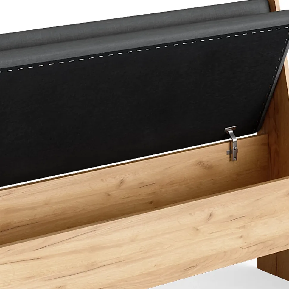 Vicco Banc dangle Chêne de force doré 136.6x41.5cm