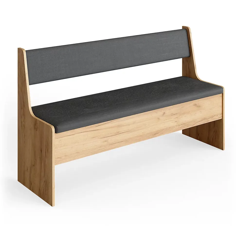 Vicco Banc dangle Chêne de force doré 136.6x41.5cm