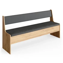 Vicco Banc dangle Chêne de force doré 166.6x41.5cm
