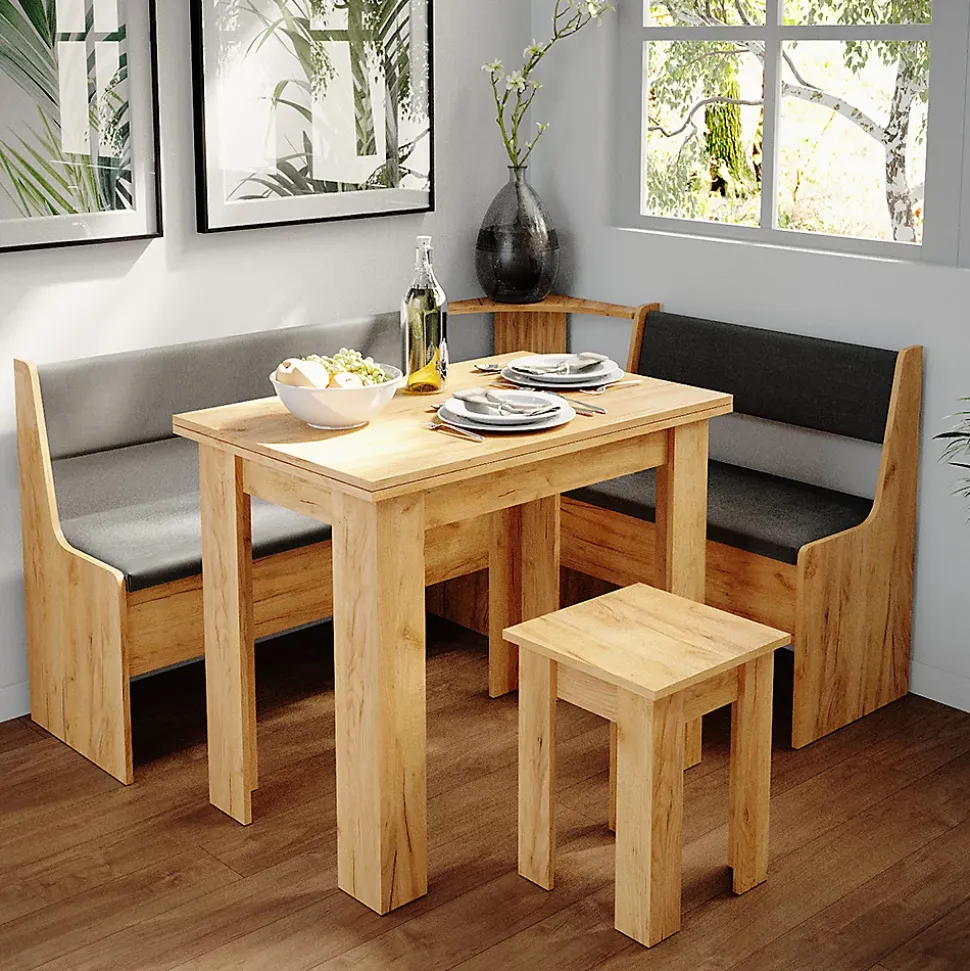 Vicco Banc dangle Chêne de force doré 106.6x41.5cm
