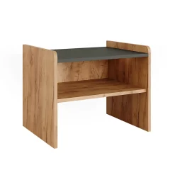 Vicco Banc dangle Chêne doré/anthracite 53.5x41.1cm