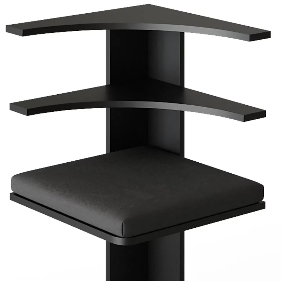 Vicco Banquette dangle salle à manger Noir 43.5x43.5cm