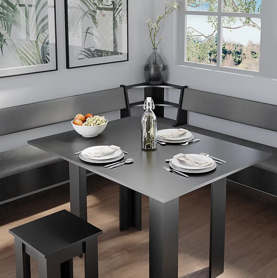 Vicco Banquette dangle salle à manger Noir 43.5x43.5cm