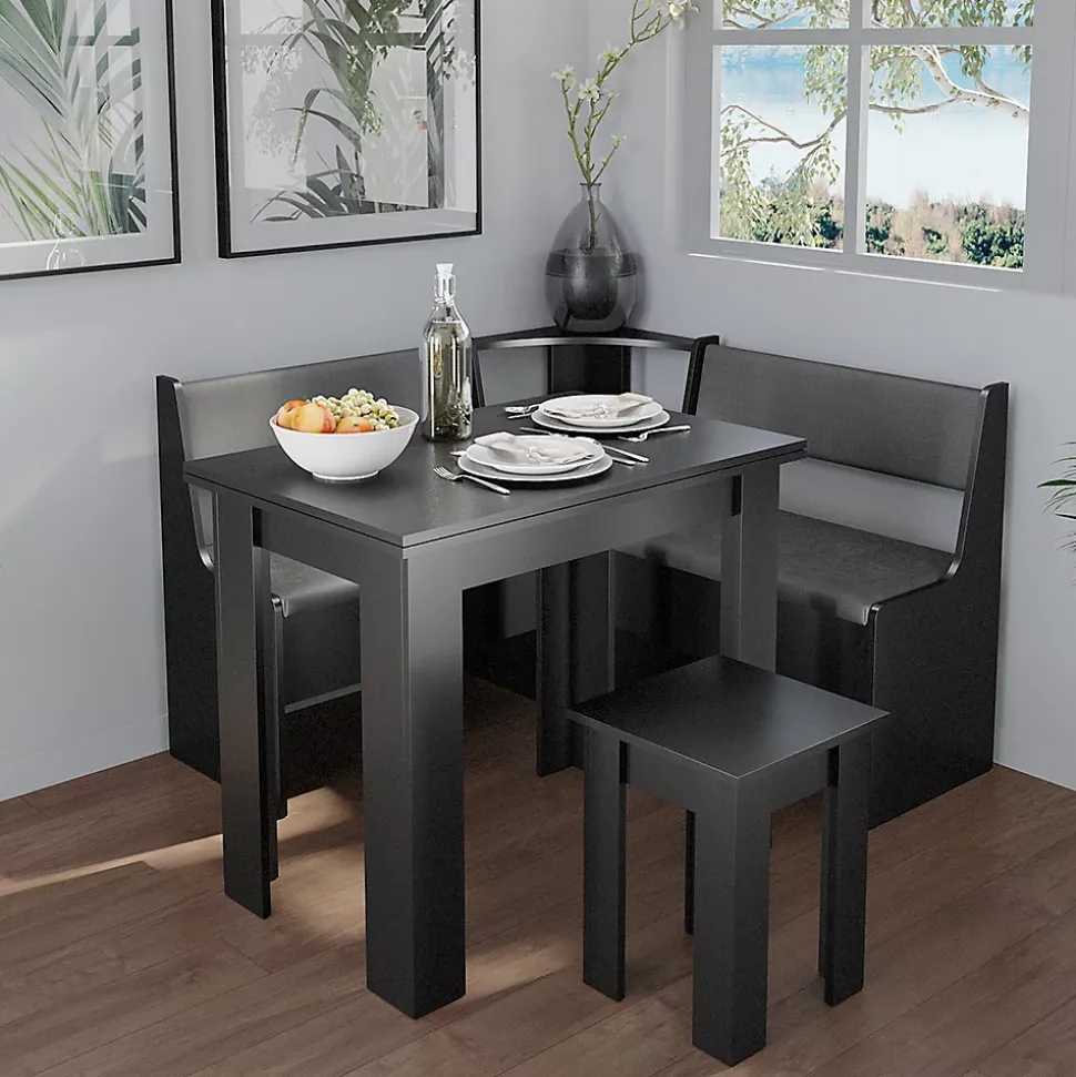 Vicco Banquette dangle salle à manger Noir 41.5x76.6cm