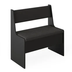Vicco Banquette dangle salle à manger Noir 41.5x76.6cm