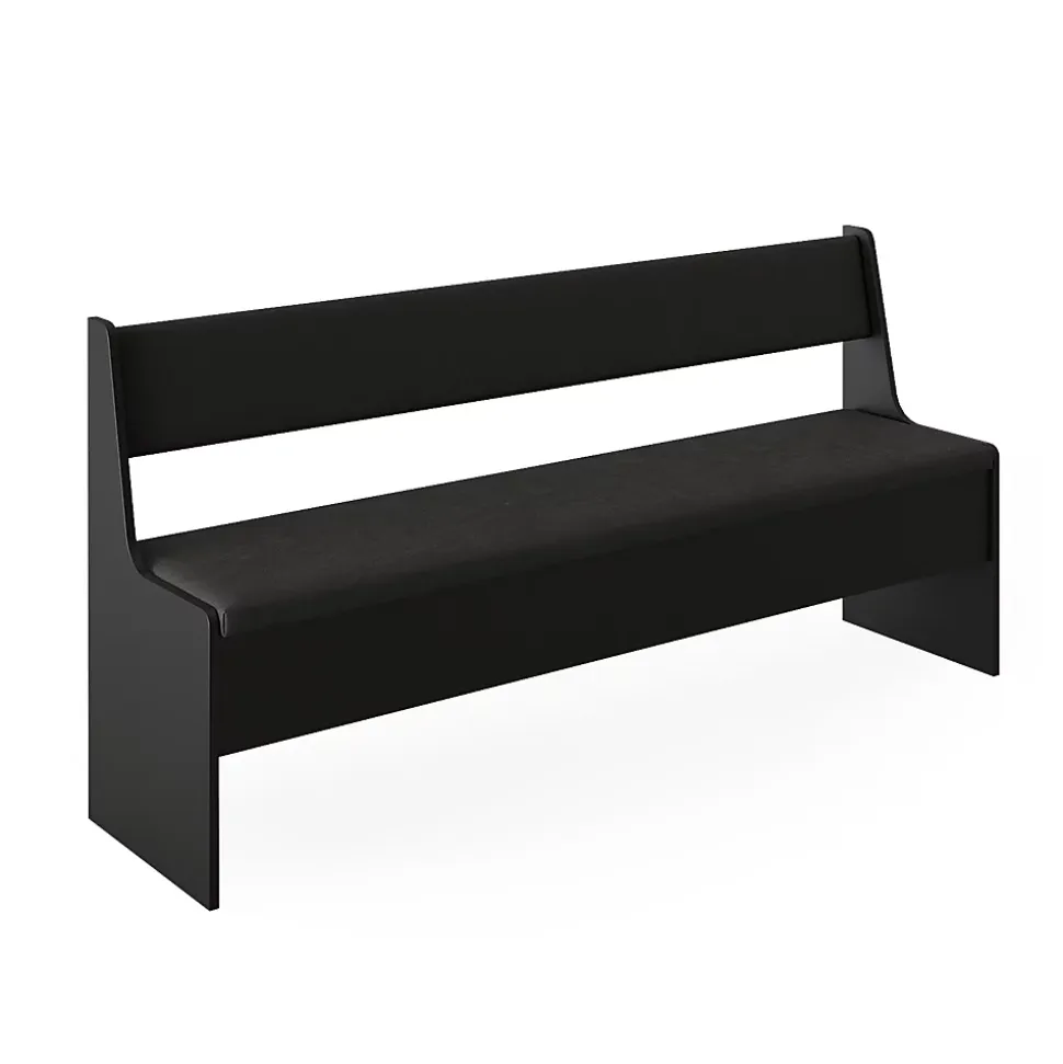 Vicco Banquette dangle salle à manger Noir 41.5x166.6cm