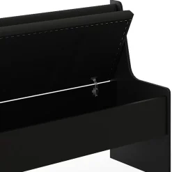 Vicco Banquette dangle salle à manger Noir 41.5x136.6cm