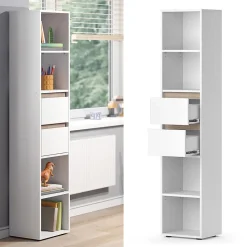 Vicco Bibliothèque Blanc 36.2x171cm