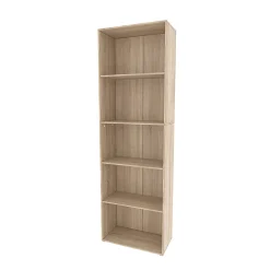 Vicco Bibliothèque Sonoma 60x190cm avec 5 compartiments