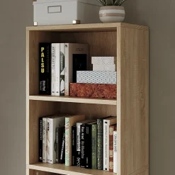 Vicco Bibliothèque Sonoma 40x132cm avec 5 compartiments