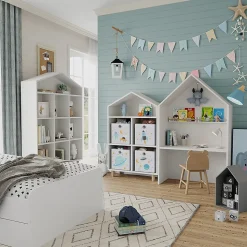 Vicco Boîte pliante Gris (espace) 30x30cm (motif univers)