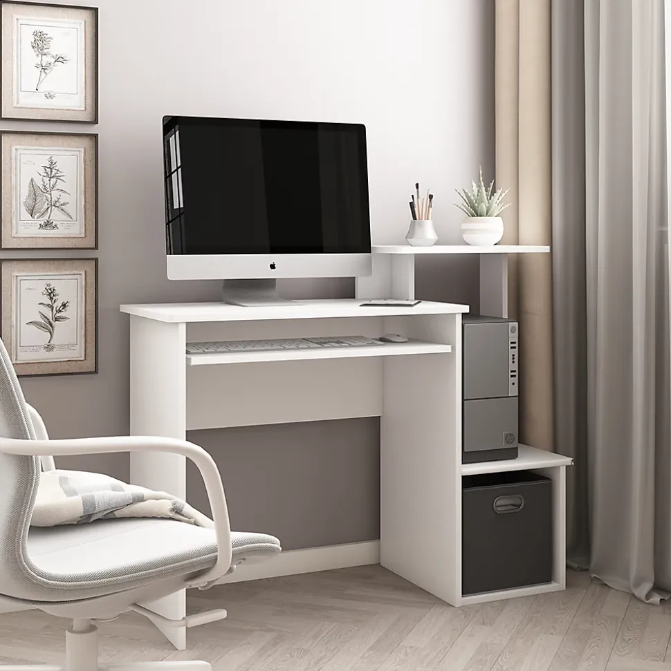 Vicco Bureau Blanc 106 x 40 cm