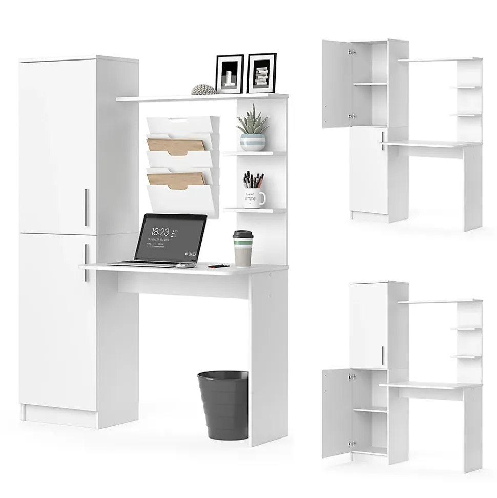 Vicco Bureau Blanc 122.9 x 52 cm