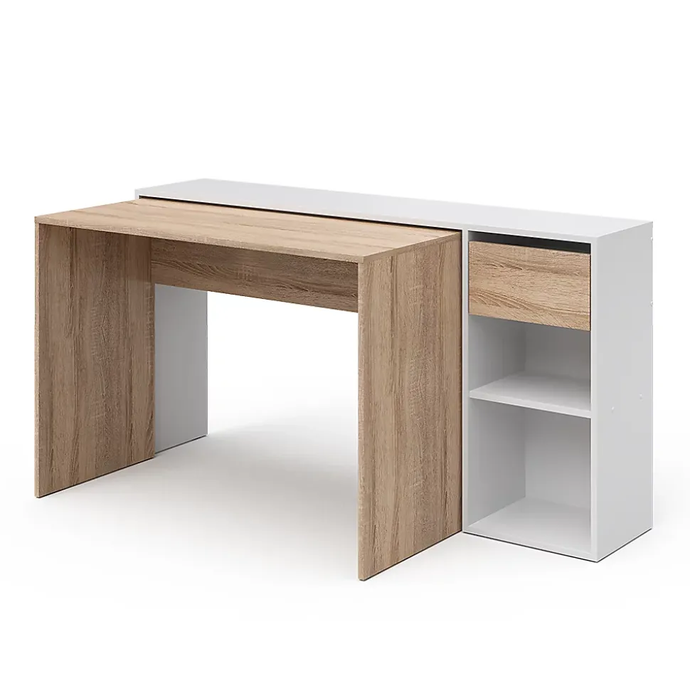 Vicco Bureau Blanc/Sonoma 145x46.4cm
