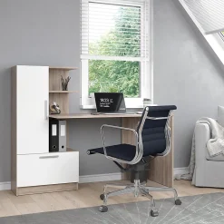 Vicco Bureau Sonoma/blanc 150x59.3cm