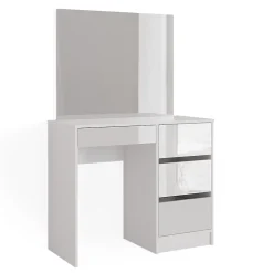 Vicco Coiffeuse blanc, avec miroir, 40 cm