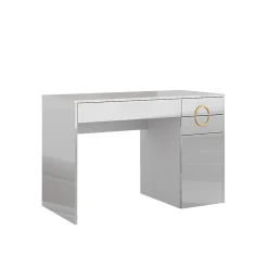 Vicco Coiffeuse Blanc 115cm avec 3 tiroirs
