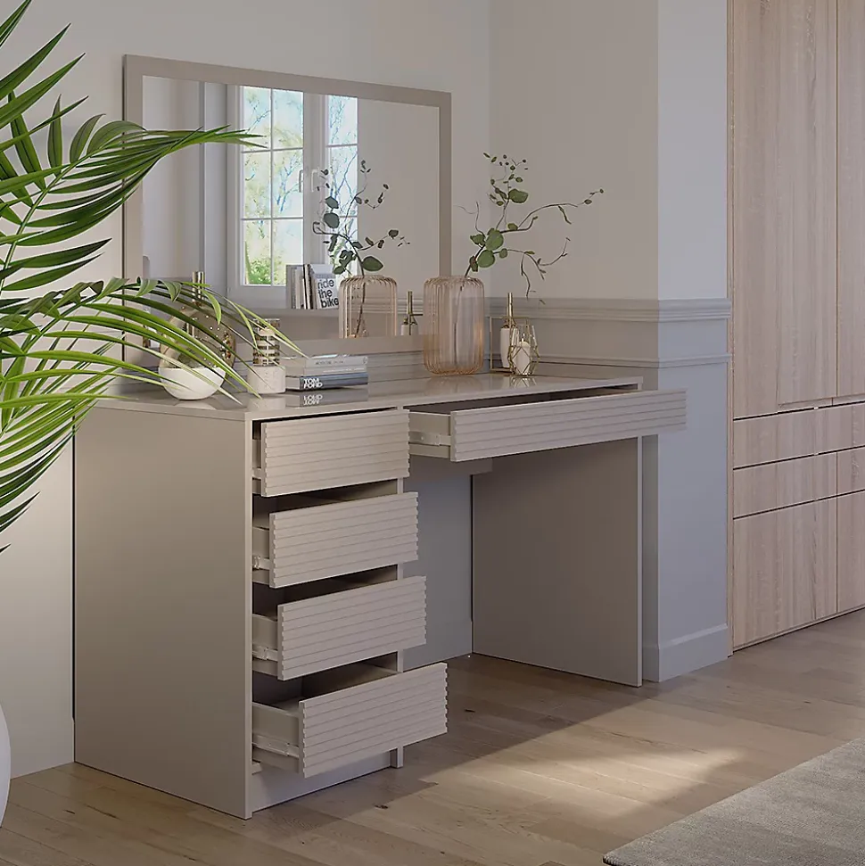 Vicco Coiffeuse Cachemire 120cm sans miroir