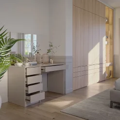 Vicco Coiffeuse Cachemire 120cm avec miroir