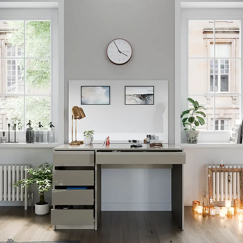 Vicco Coiffeuse Grège 55cm avec miroir