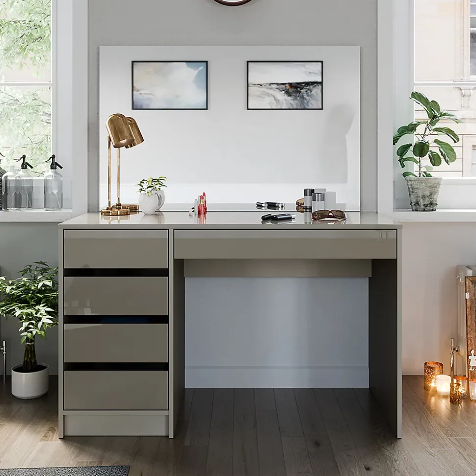 Vicco Coiffeuse Grège 55cm avec miroir