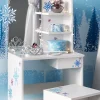 Vicco Coiffeuse pour enfants Blanc 54.8cm