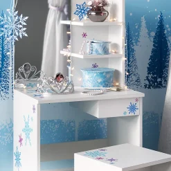 Vicco Coiffeuse pour enfants Blanc 54.8cm
