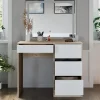 Vicco Coiffeuse Sonoma 40cm avec miroir LED